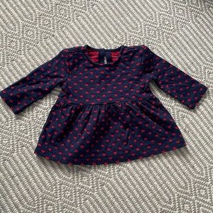 Like new Primary 3-6 month heart dress